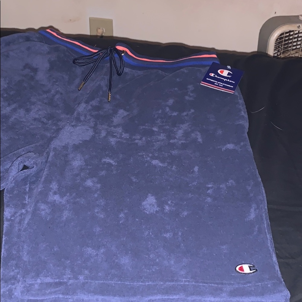 Champion Shorts Blue & Orange